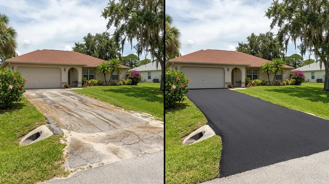 Asphalt vs Concrete Driveways in Port St. Lucie: Which Handles Florida Weather Better?