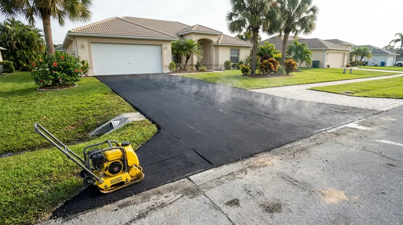 Asphalt Driveway Paving & Installation Port St. Lucie
