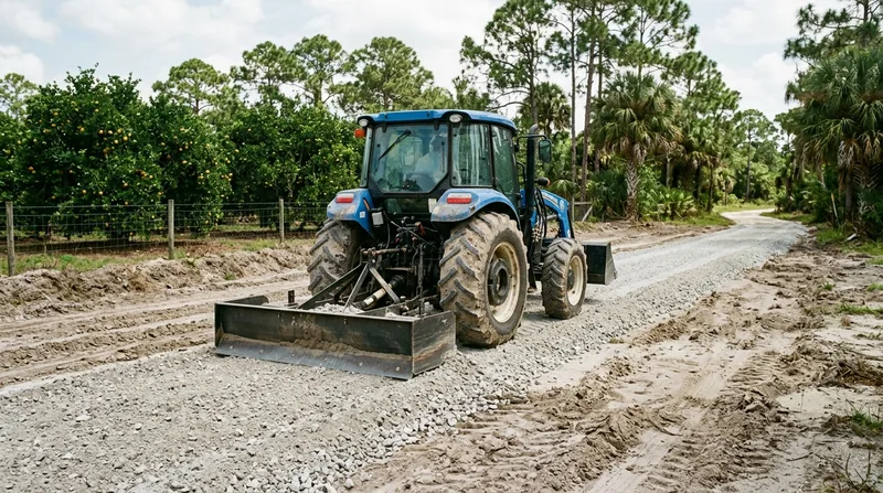 Gravel Driveway Installation & Grading Port St. Lucie