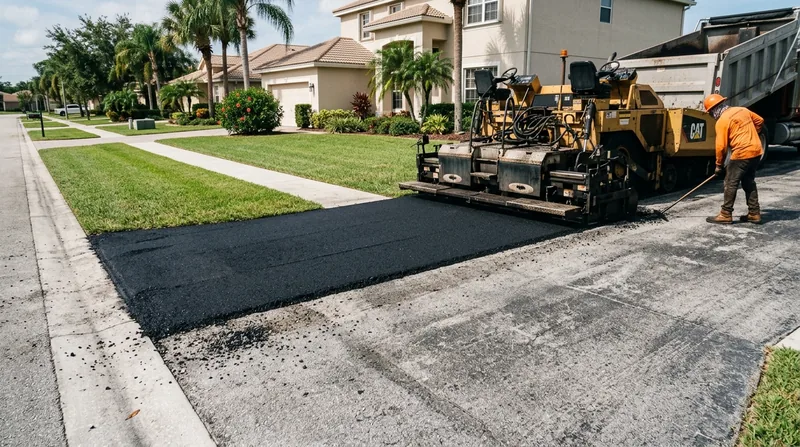 Asphalt Resurfacing & Overlay Port St. Lucie