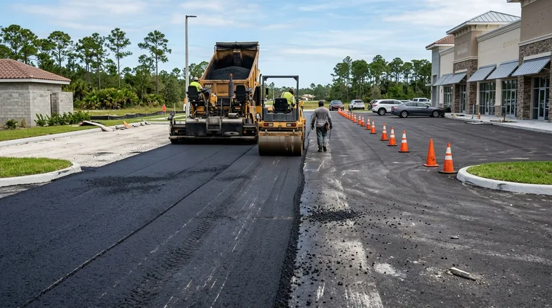 Parking Lot Paving & Construction Port St. Lucie